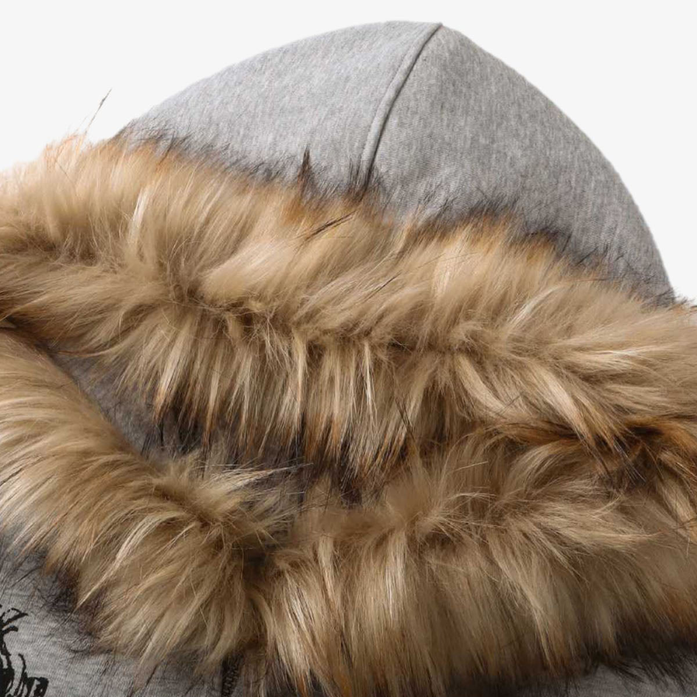 Graphic Hooded Jacket