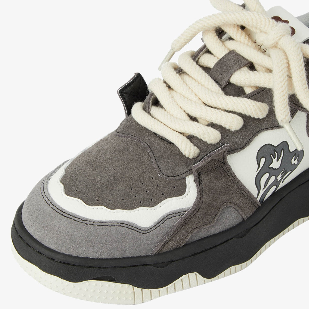 Monochrome Heavy-Duty Sneakers