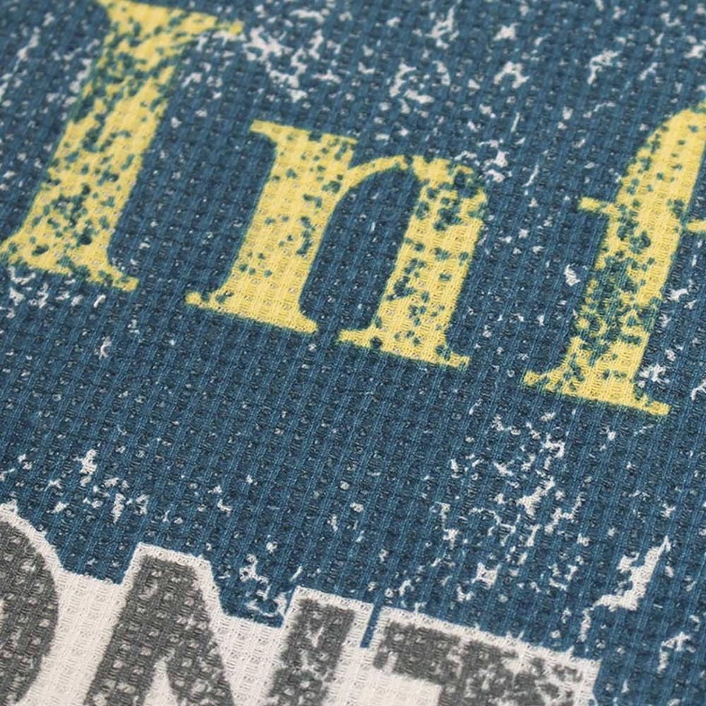 Knit Graphic Crewneck Sweatshirt