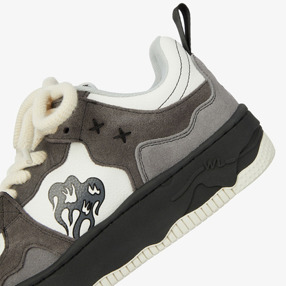 Monochrome Heavy-Duty Sneakers