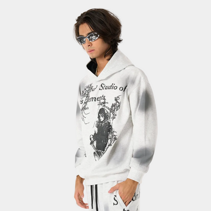 Graphic Hooded Jacket