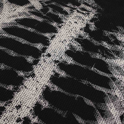 Skeleton Waffle Sweatshirt