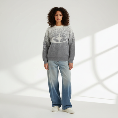 Stellar Splash Knitted Sweater
