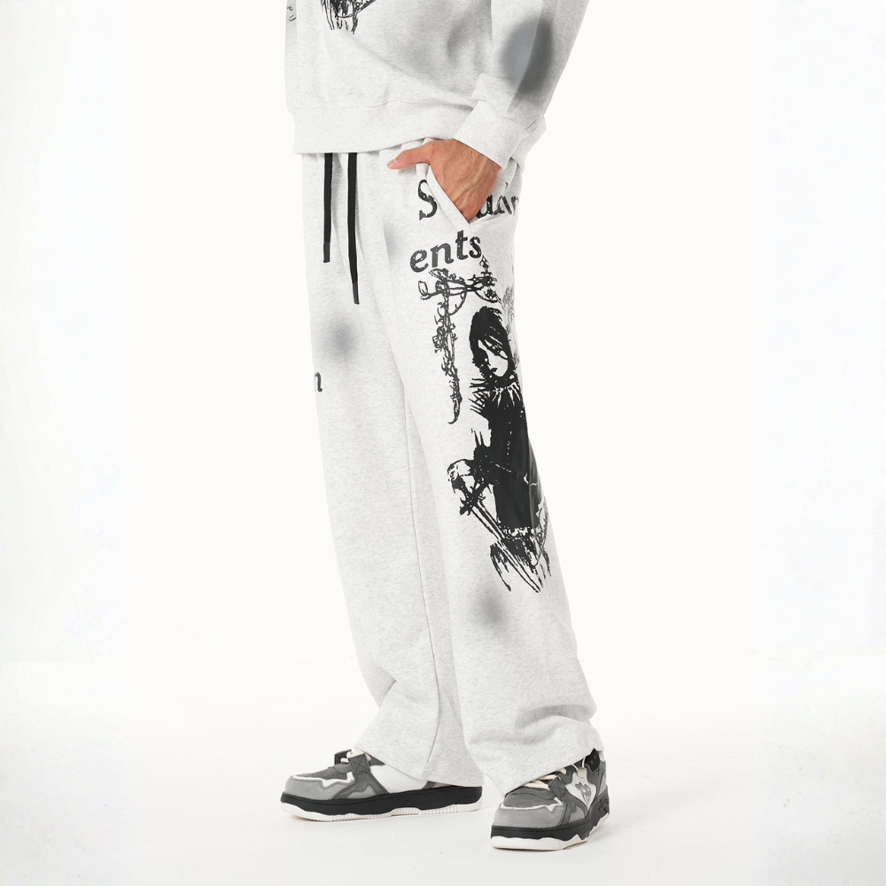 Graphic Hooded Jacket