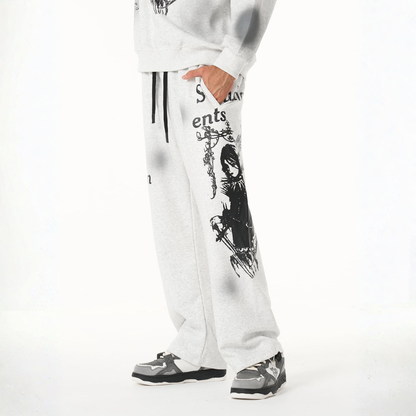 Graphic Hooded Jacket