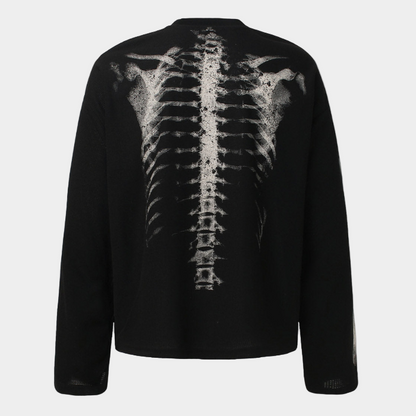 Skeleton Waffle Sweatshirt
