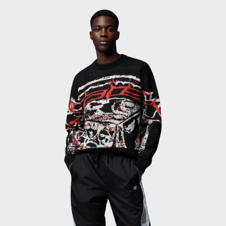 Vintage Hollow Out Pullover