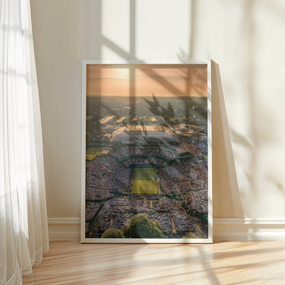 Wimbledon Aerial Framed