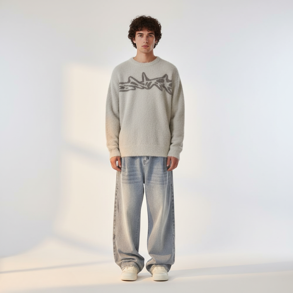 'Tribal' Knitted Sweater