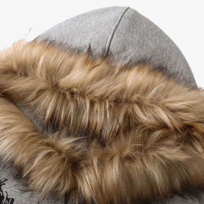 Graphic Hooded Jacket