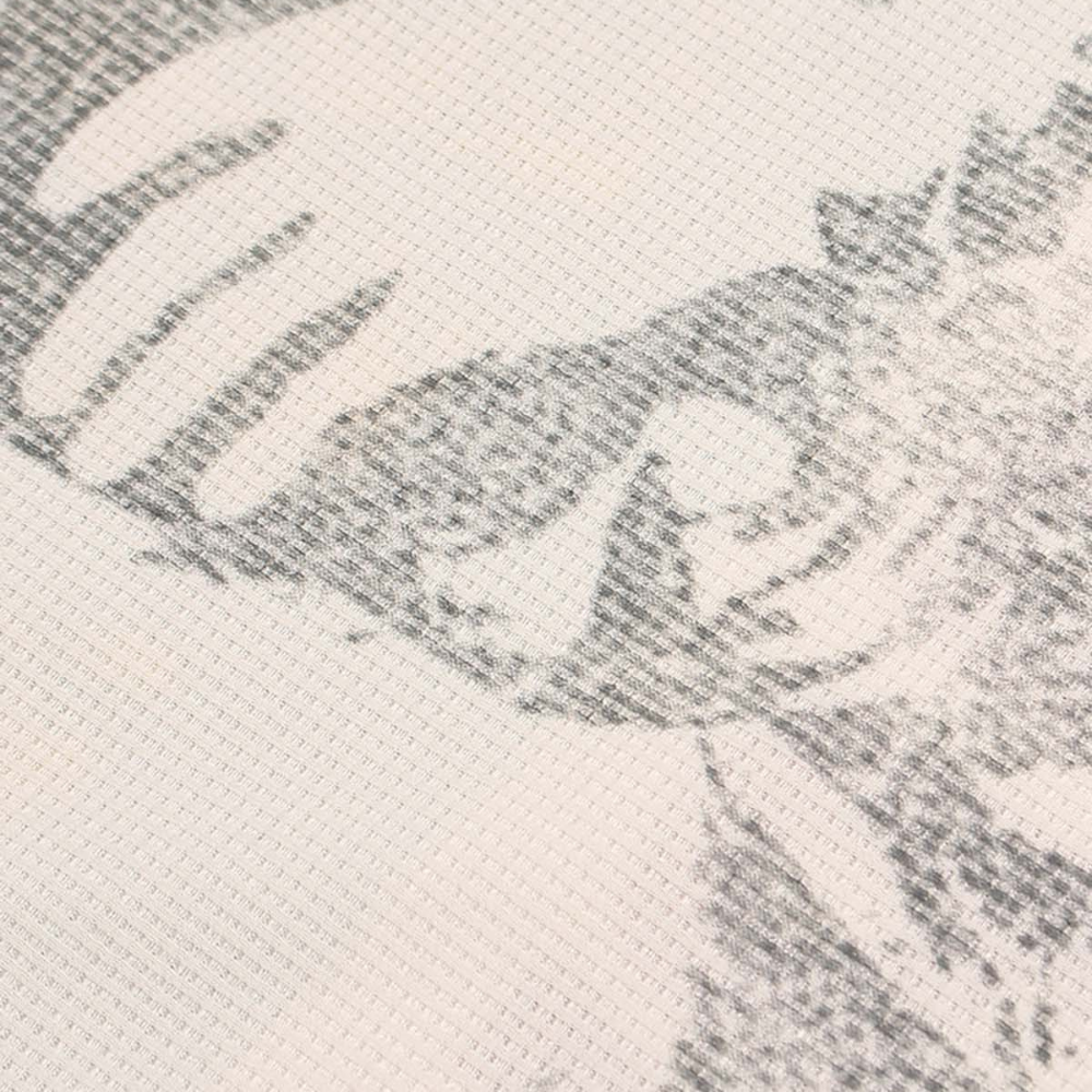 Knit Graphic Crewneck Sweatshirt