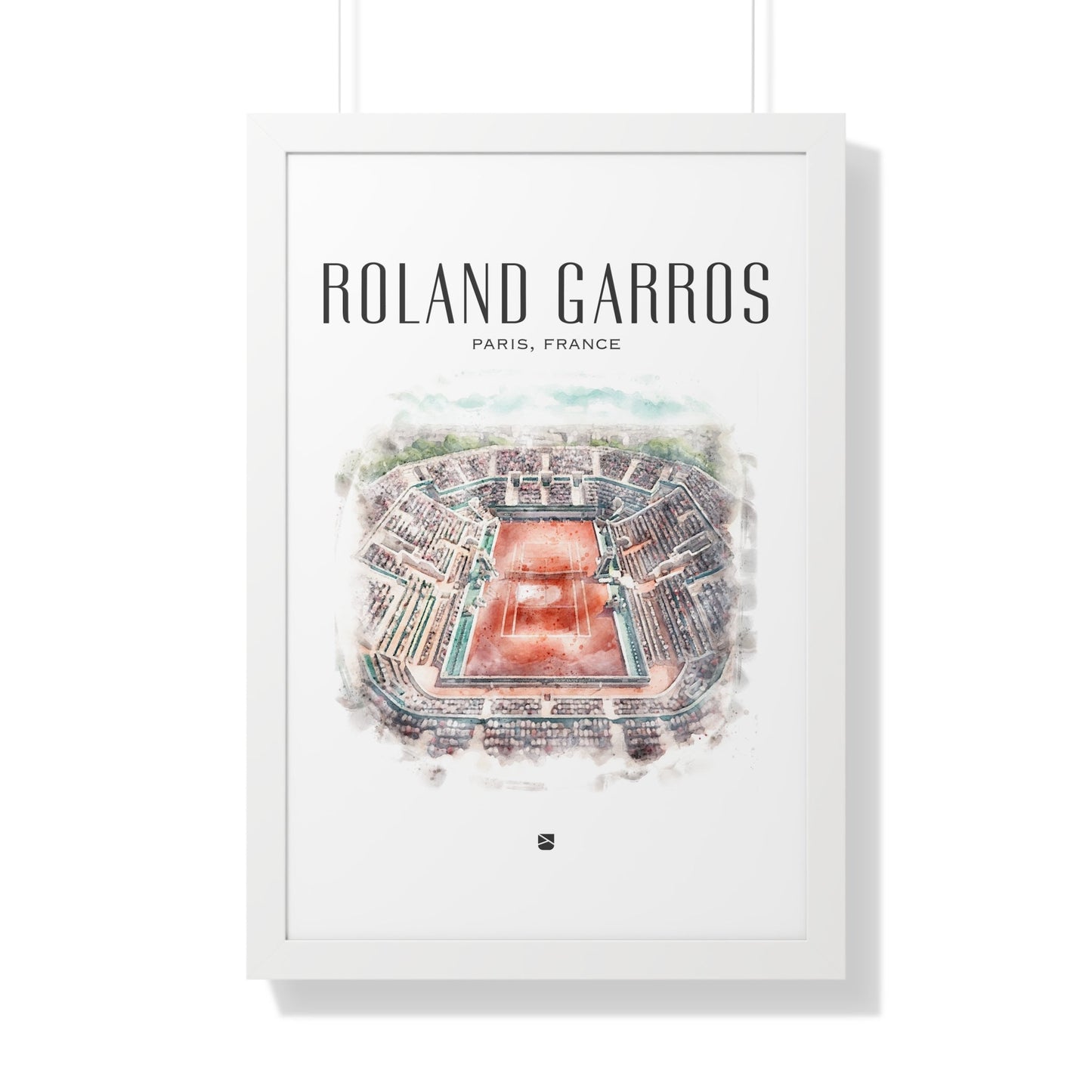 Roland Garros Framed
