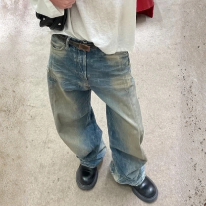Distressed Baggy Jeans