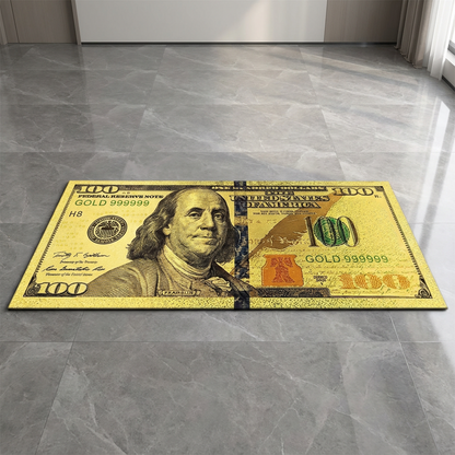 $100 BILL RUG