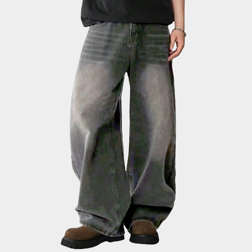 Wide Leg Jeans Black