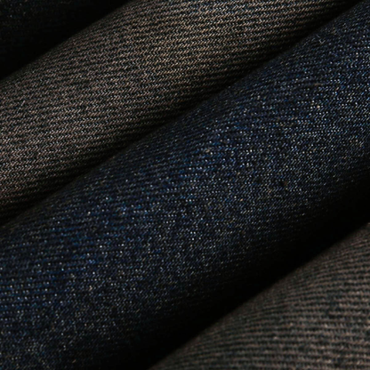 Denim Fur Hooded Jacket