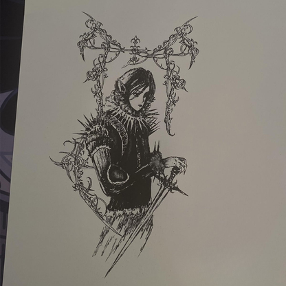 Graphic Hooded Jacket