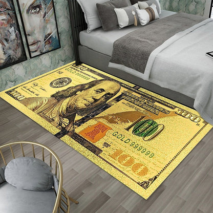 $100 BILL RUG