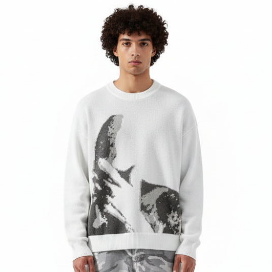 'No Regrets' Knitted Sweater