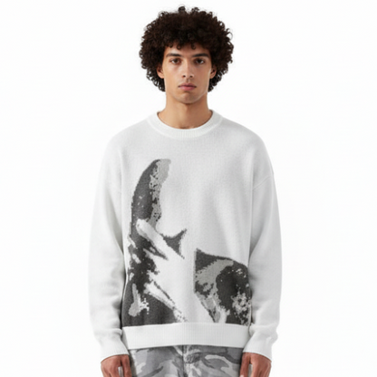 'No Regrets' Knitted Sweater