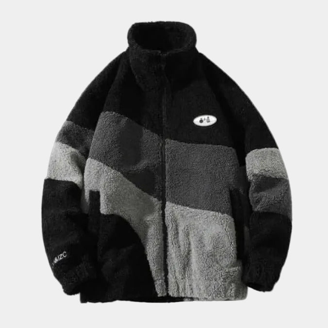 NEWGRMNTS x Fuzzy Retro Fleece Jacket