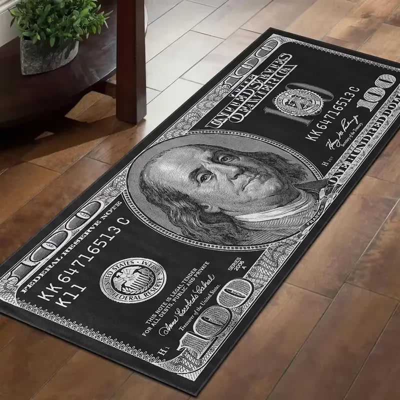 $100 BILL RUG