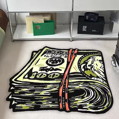 $100 BILL RUG