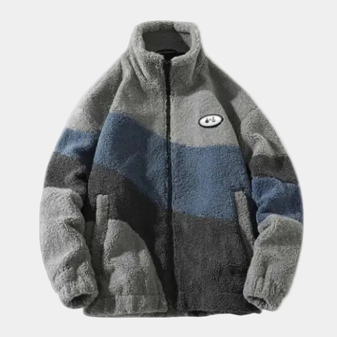 NEWGRMNTS x Fuzzy Retro Fleece Jacket