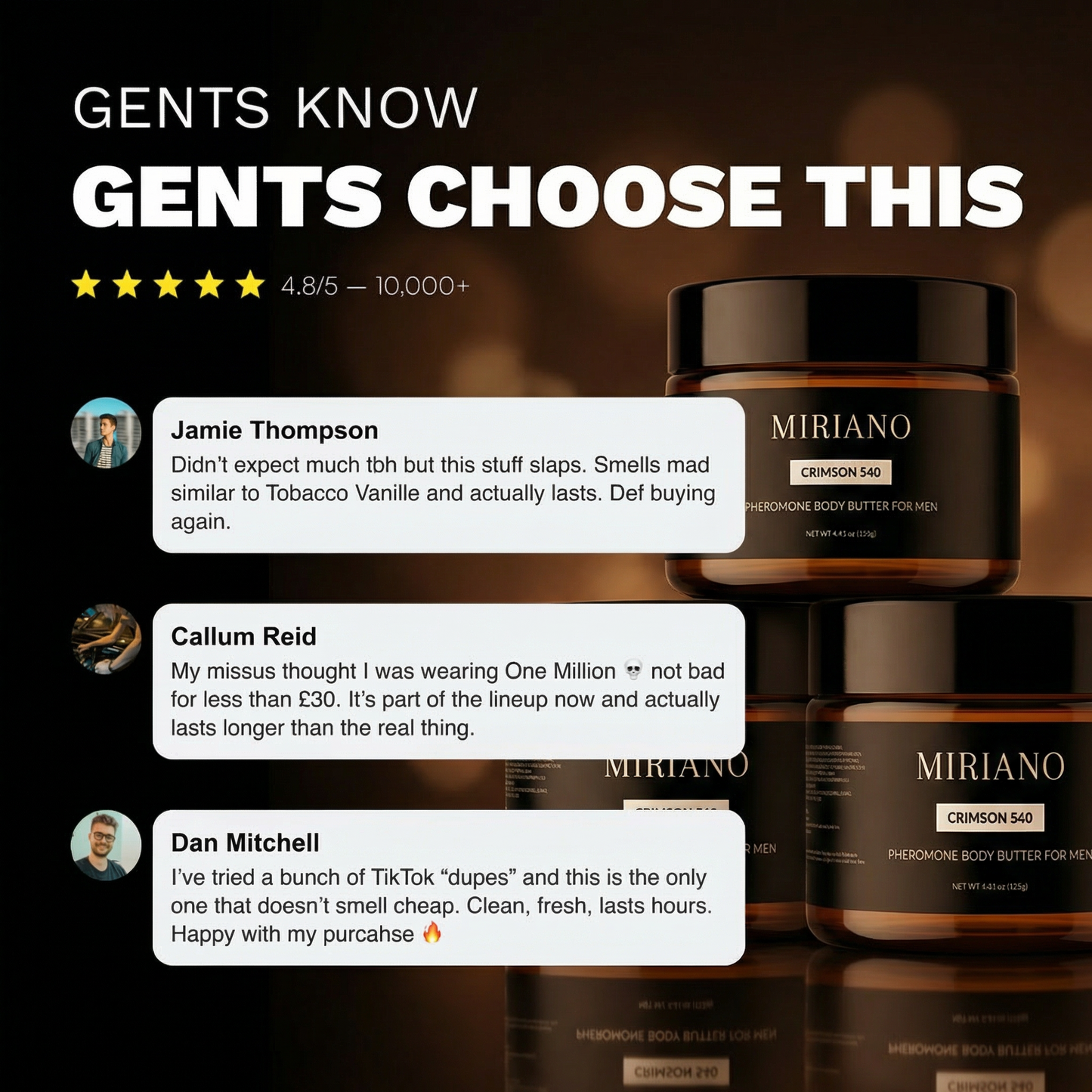 Pheromone Body Butter For Men