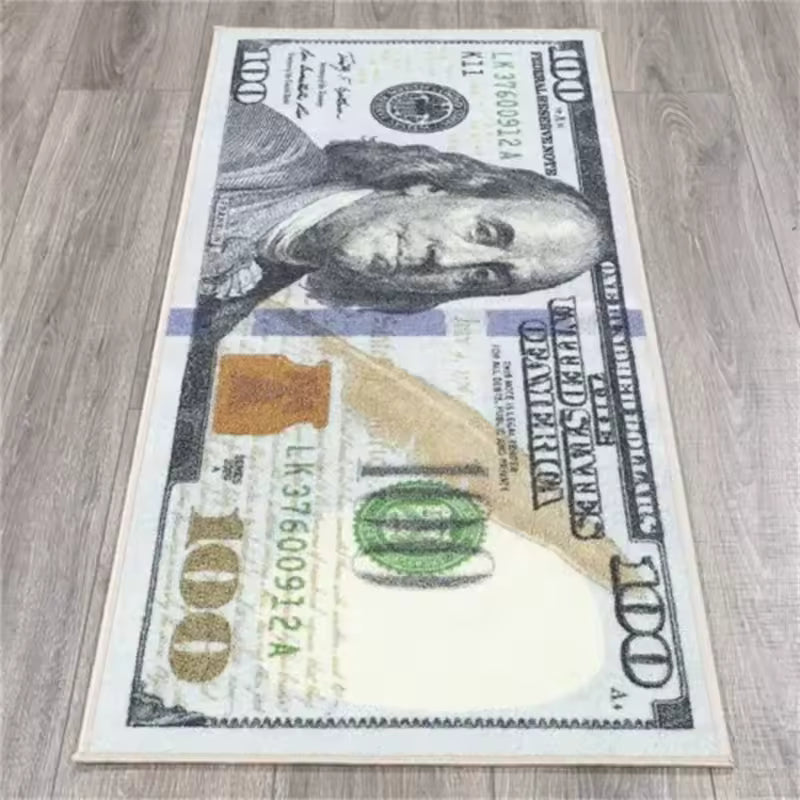 $100 BILL RUG
