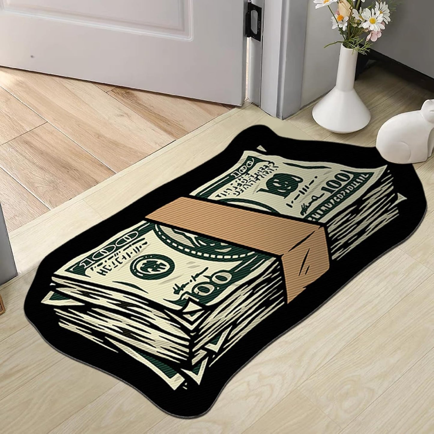 $100 BILL RUG