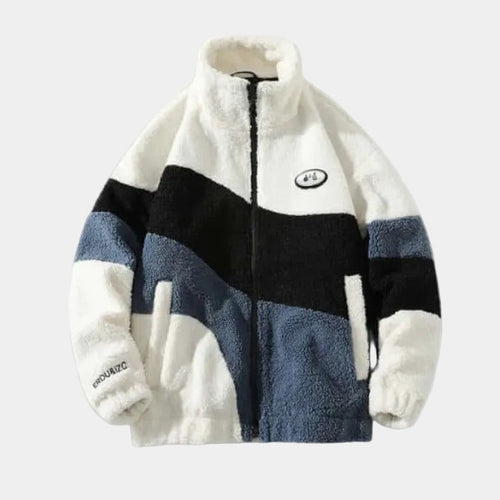 NEWGRMNTS x Fuzzy Retro Fleece Jacket